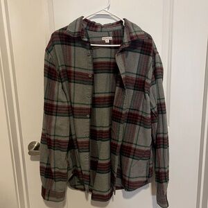 Merona Men's Plaid Shirt Jacket